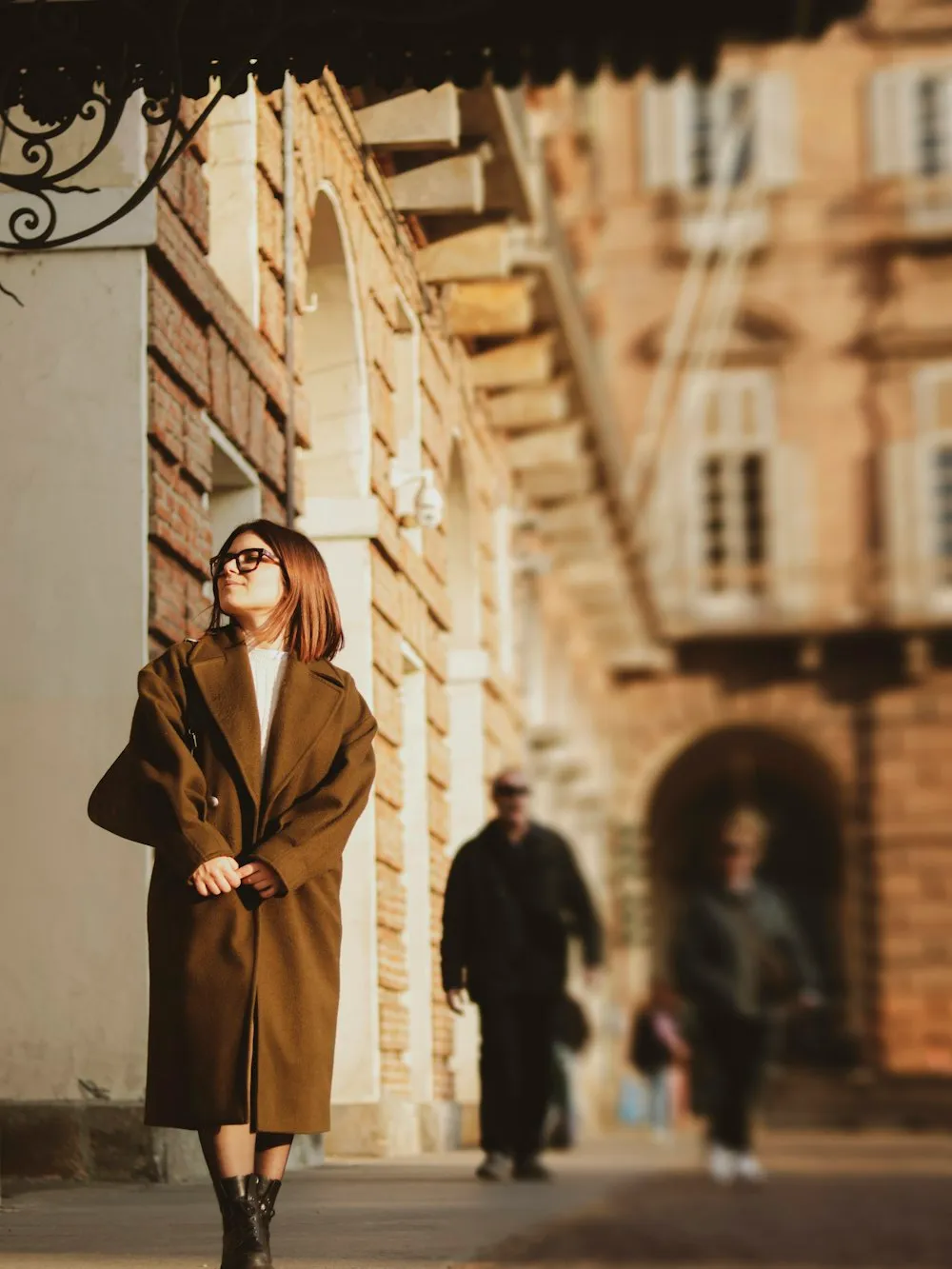 Autumn coat editorial